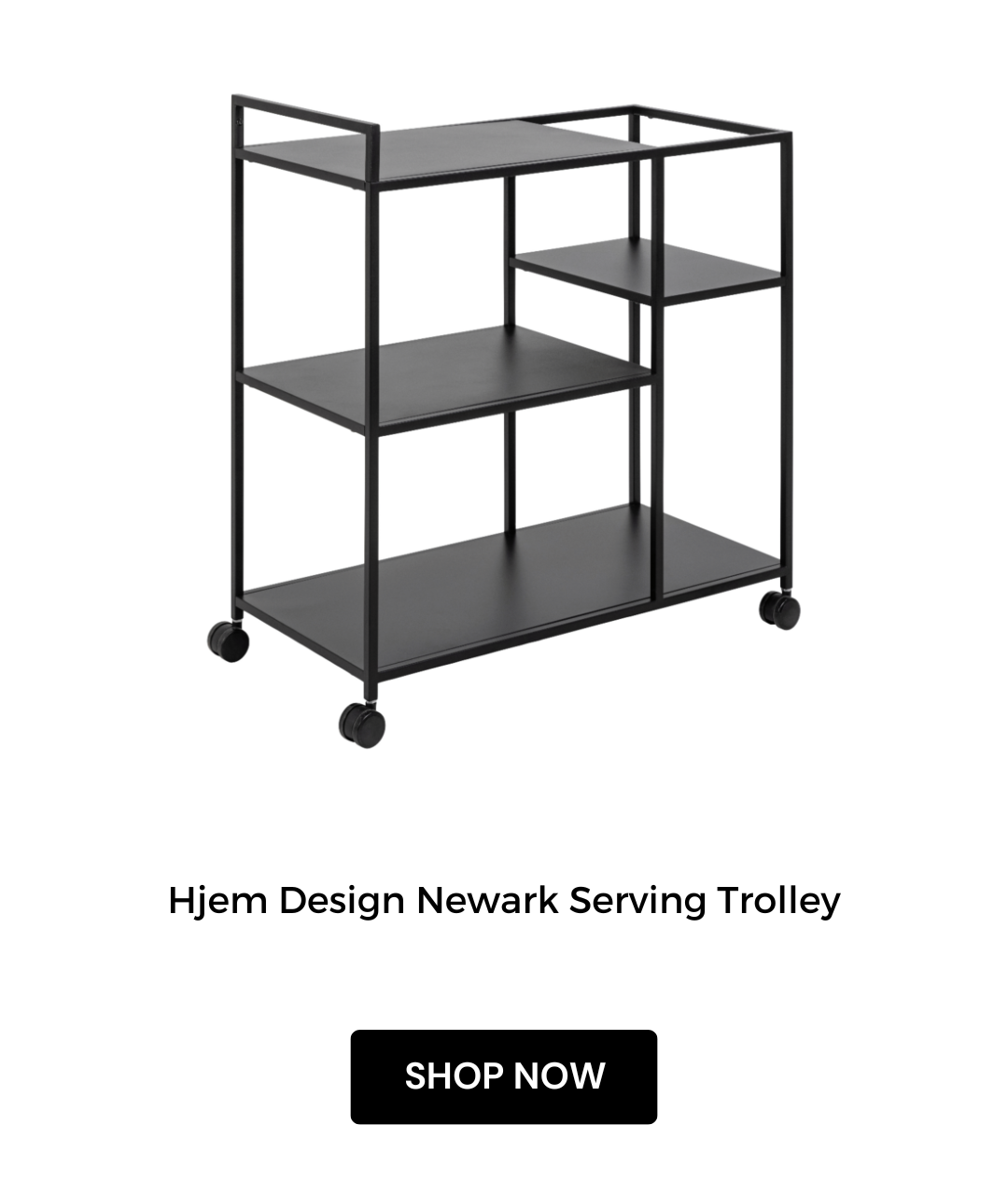 Hjem Design Newark Serving Trolley